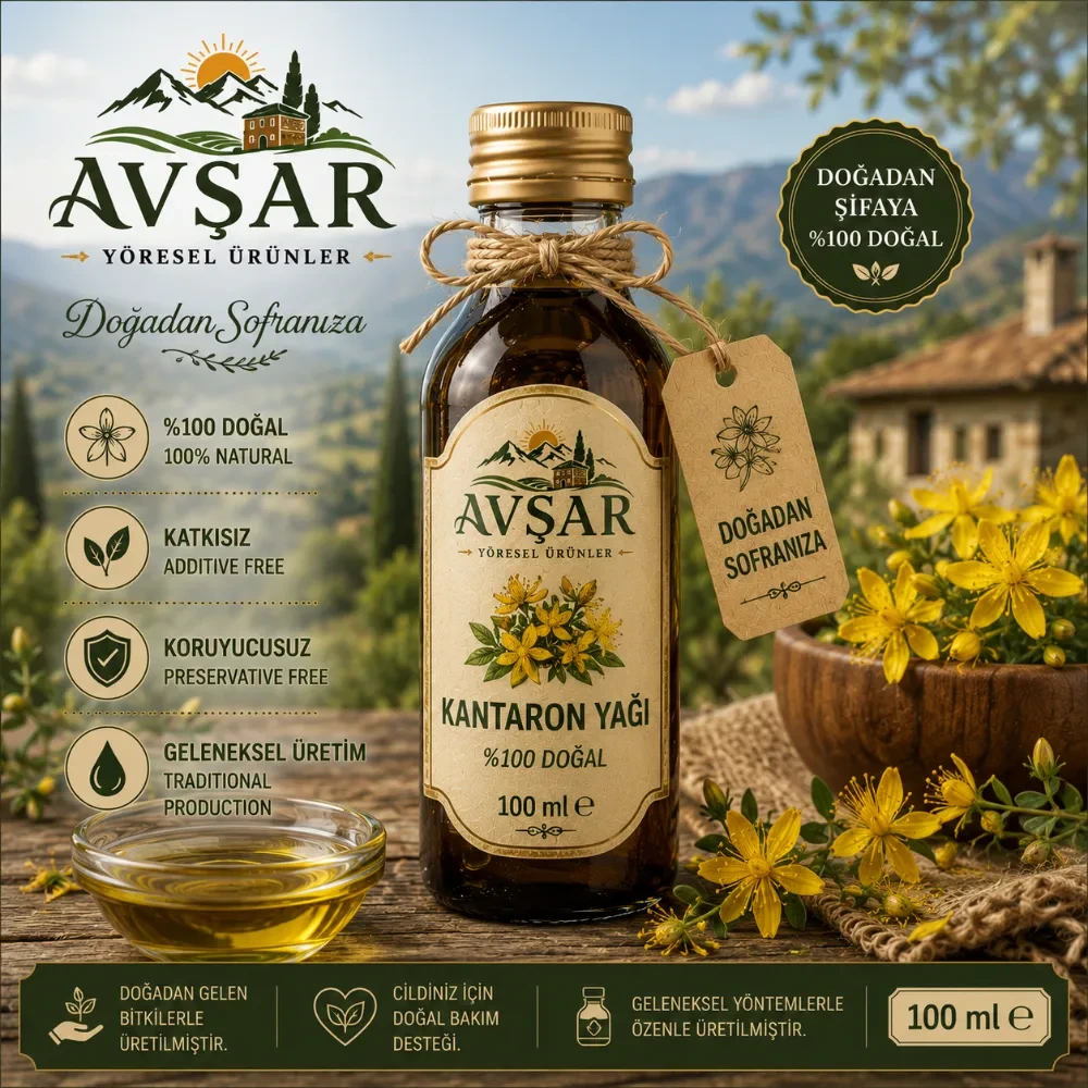 Kantaron Yağı 100 Ml